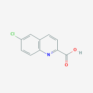 molecular formula C10H6ClNO2 B1366947 6-Chloroquinoline-2-carboxylic acid CAS No. 59394-30-8