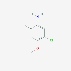 molecular formula C8H10ClNO B1366948 5-Chloro-4-methoxy-2-methylaniline CAS No. 62492-46-0