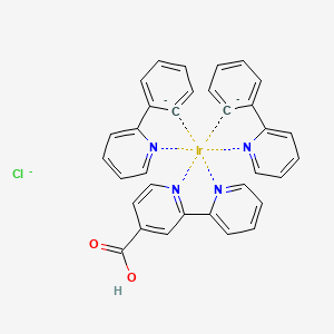 Iridium;2-phenylpyridine;2-pyridin-2-ylpyridine-4-carboxylic acid;chloride