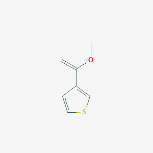 3-(1-Methoxyvinyl)thiophene