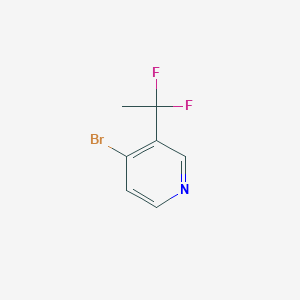 4-Bromo-3-(1,1-difluoroethyl)pyridine