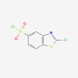 B1366964 2-Chlorobenzo[d]thiazole-5-sulfonyl chloride CAS No. 6608-49-7