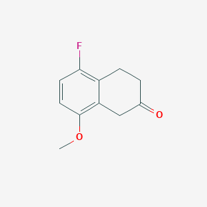 5-fluoro-8-methoxy-3,4-dihydronaphthalen-2(1H)-one