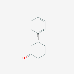 molecular formula C12H14O B1366968 (R)-3-苯基环己酮 CAS No. 34993-51-6