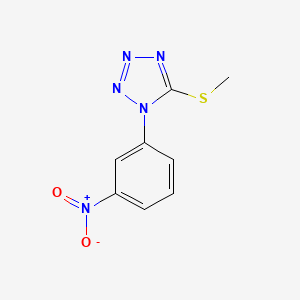 5-(Methylthio)-1-(3-nitrophenyl)-1H-tetrazole