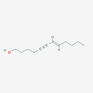 molecular formula C12H20O B1366992 (E)-dodec-7-en-5-yn-1-ol 