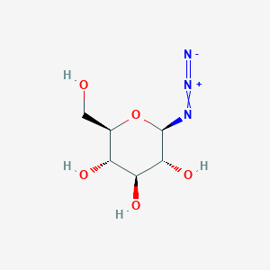 molecular formula C6H11N3O5 B1366993 beta-D-Glucopyranosyl azide 