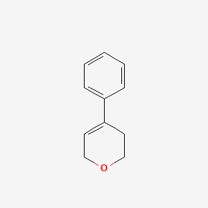 molecular formula C11H12O B1367014 4-Phenyl-5,6-dihydro-2H-pyran CAS No. 3174-81-0