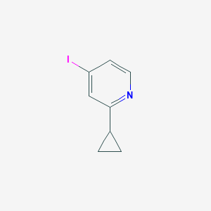 2-Cyclopropyl-4-iodopyridine