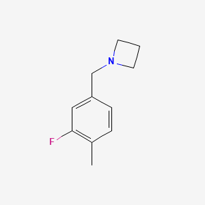 1-(3-Fluoro-4-methylbenzyl)azetidine