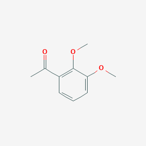 molecular formula C10H12O3 B1367030 2',3'-二甲氧基苯乙酮 CAS No. 38480-94-3