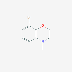 8-Bromo-4-methyl-3,4-dihydro-2H-benzo[b][1,4]oxazine