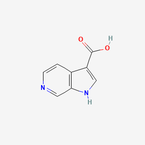 molecular formula C8H6N2O2 B1367034 1H-吡咯并[2,3-c]吡啶-3-羧酸 CAS No. 67058-74-6