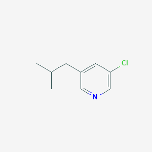 3-Chloro-5-isobutylpyridine