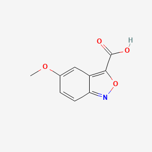 5-Methoxybenzo[c]isoxazole-3-carboxylic Acid