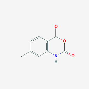 molecular formula C9H7NO3 B1367047 4-甲基-异靛酰酐 CAS No. 63480-11-5