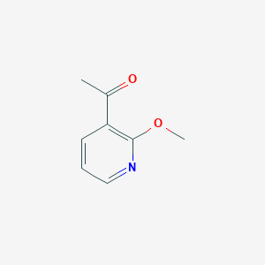 molecular formula C8H9NO2 B136705 1-(2-Methoxypyridin-3-YL)ethanone CAS No. 131674-40-3