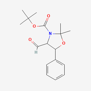 (4S,5R)-3-Boc-2,2-dimethyl-5-phenyloxazolidine-4-carbaldehyde