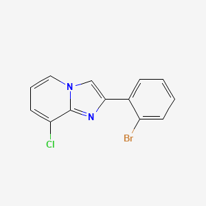 2-(2-Bromophenyl)-8-chloroimidazo[1,2-a]pyridine