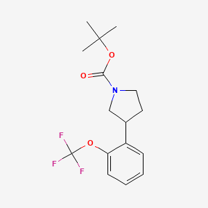 1-Boc-3-[2-(trifluoromethoxy)phenyl]pyrrolidine