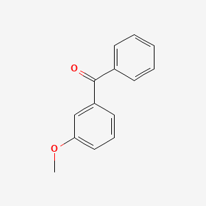 molecular formula C14H12O2 B1367068 (3-甲氧基苯基)(苯基)甲酮 CAS No. 6136-67-0
