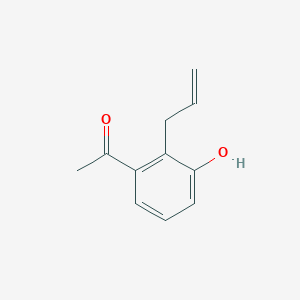 1-(3-Hydroxy-2-prop-2-enylphenyl)ethanone