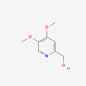 B1367079 (4,5-Dimethoxypyridin-2-yl)methanol CAS No. 62885-49-8