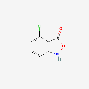 molecular formula C7H4ClNO2 B13670924 4-Chlorobenzo[c]isoxazol-3(1H)-one 