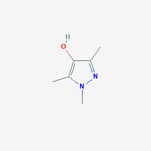 molecular formula C6H10N2O B1367093 1,3,5-三甲基-1H-吡唑-4-醇 CAS No. 89193-22-6