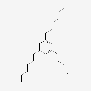 molecular formula C24H42 B1367123 1,3,5-Trihexylbenzene 