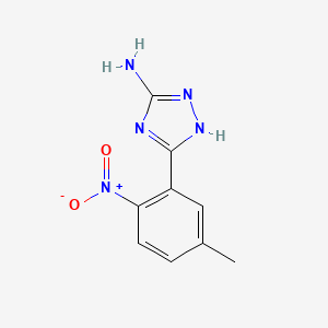 5-Amino-3-(5-methyl-2-nitrophenyl)-1H-1,2,4-triazole