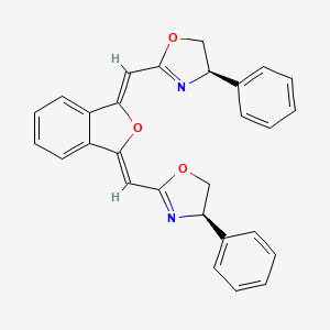 (1Z,3Z)-1,3-Bis(((R)-4-phenyl-4,5-dihydrooxazol-2-yl)methylene)-1,3-dihydroisobenzofuran