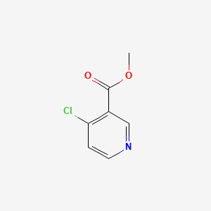 molecular formula C7H6ClNO2 B1367127 Methyl 4-chloronicotinate CAS No. 63592-85-8