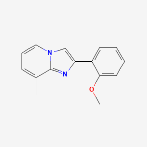 2-(2-Methoxyphenyl)-8-methylimidazo[1,2-a]pyridine