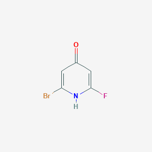 2-Bromo-6-fluoropyridin-4-ol