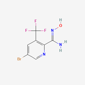 5-Bromo-N-hydroxy-3-(trifluoromethyl)picolinimidamide