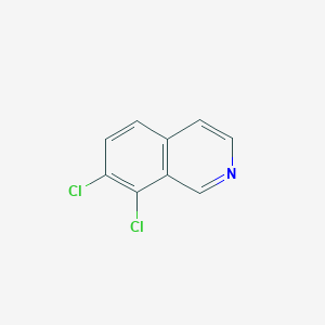 molecular formula C9H5Cl2N B1367131 7,8-二氯异喹啉 CAS No. 61563-36-8
