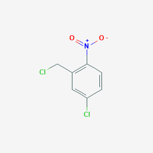 molecular formula C7H5Cl2NO2 B1367136 4-氯-2-(氯甲基)-1-硝基苯 CAS No. 57750-81-9