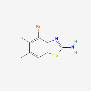 4-Bromo-5,6-dimethylbenzo[d]thiazol-2-amine