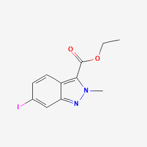 Ethyl 6-iodo-2-methyl-2H-indazole-3-carboxylate