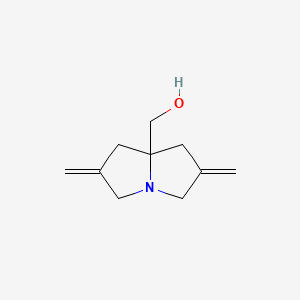 (2,6-Dimethylene-1,3,5,7-tetrahydropyrrolizin-8-YL)methanol