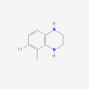 6-Chloro-5-methyl-1,2,3,4-tetrahydroquinoxaline