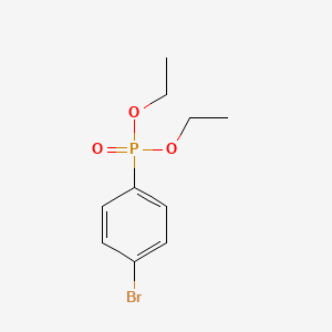 molecular formula C10H14BrO3P B1367153 Diethyl (4-bromophenyl)phosphonate CAS No. 20677-12-7