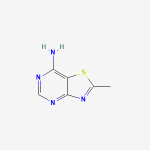 2-Methylthiazolo[4,5-d]pyrimidin-7-amine