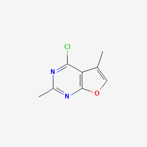 4-Chloro-2,5-dimethylfuro[2,3-d]pyrimidine