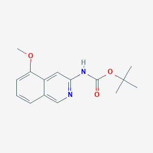 tert-Butyl (5-methoxyisoquinolin-3-yl)carbamate