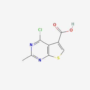 4-Chloro-2-methylthieno[2,3-d]pyrimidine-5-carboxylic acid