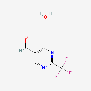 2-(Trifluoromethyl)pyrimidine-5-carbaldehyde hydrate