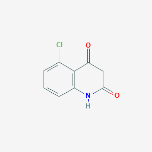 molecular formula C9H6ClNO2 B13671685 5-Chloroquinoline-2,4(1H,3H)-dione 