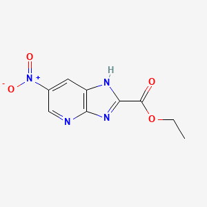 Ethyl 6-Nitro-1H-imidazo[4,5-b]pyridine-2-carboxylate